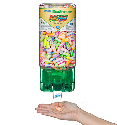 Moldex&reg; SparkPlugs&reg; Touch Free EcoStation&reg;